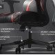 Gaming Καρέκλα - Eureka Ergonomic® ERK-GC06-BU-V1