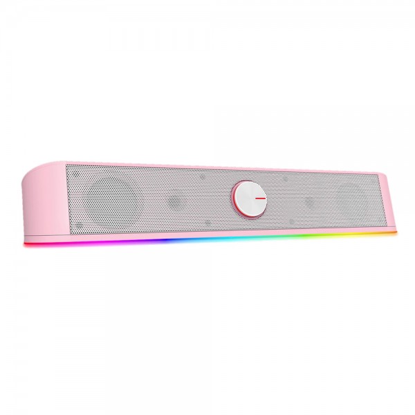 Gaming Soundbar - Redragon Adiemus GS560P Adiemus (Pink) - Προσφορές