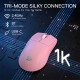 Gaming Ποντίκι - Redragon M916 PRO 1K 3-Mode Wireless (Pink) |  |  |