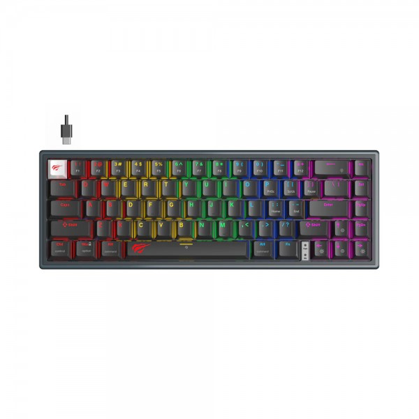 Gaming πληκτρολόγιο - Havit KB874L (Black) - HAVIT - GAMENOTE