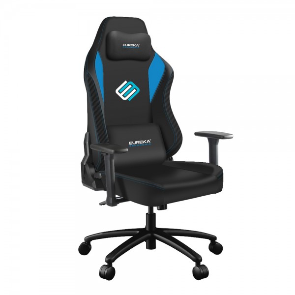 Gaming Καρέκλα - Eureka Ergonomic® ERK-GC09-BU-GR - Gaming Chairs & Desks