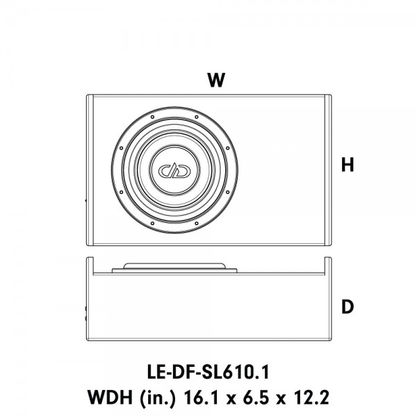 DD Audio - LE-DF-SL610