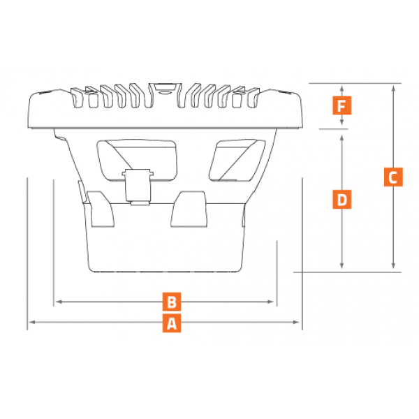 Subwoofer Marine - Hertz HMS 10 B4-LD-W