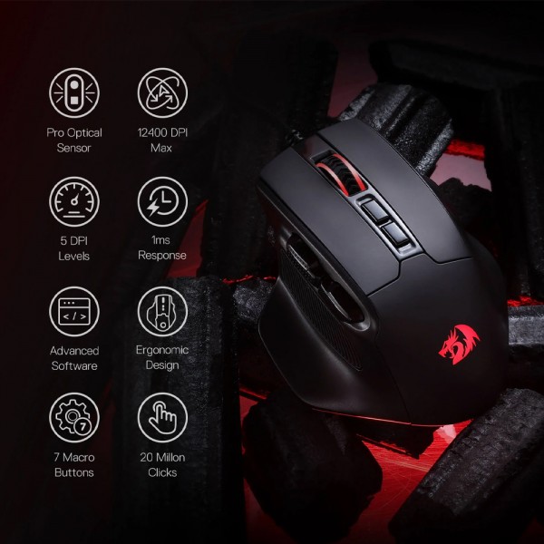 Gaming Ποντίκι - Redragon Bullseye M806