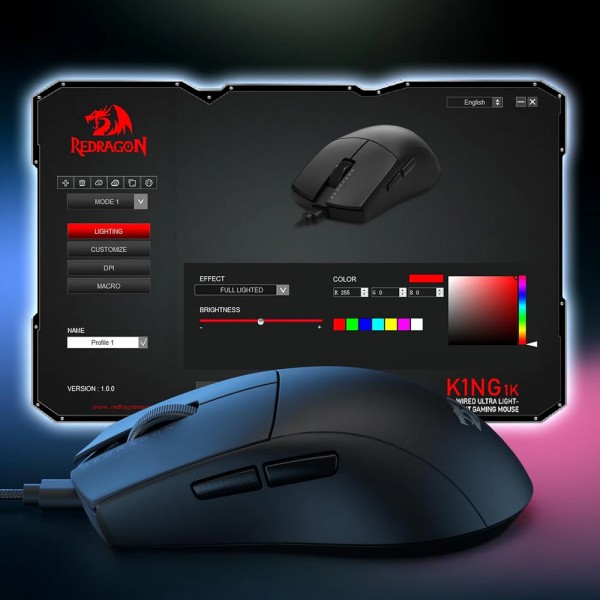 Gaming Ποντίκι - Redragon K1NG M724