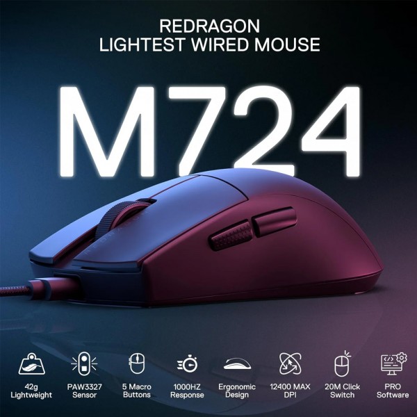 Gaming Ποντίκι - Redragon K1NG M724
