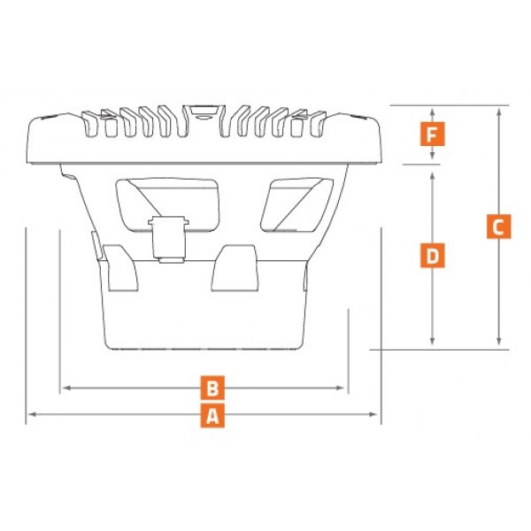Subwoofer Marine - Hertz HMS 10 B2-LD-C
