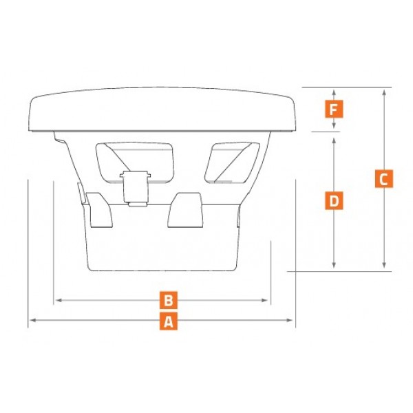 Subwoofer Marine - Hertz HMS 10 S4-LD-G