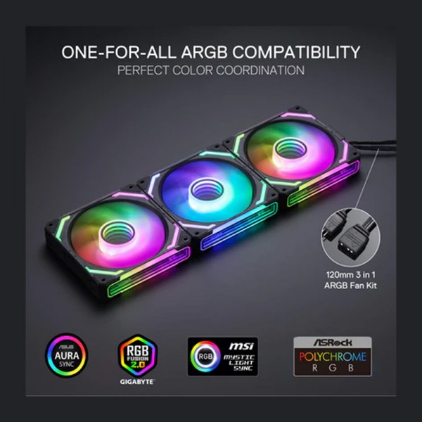 Gaming Cooling Fan - Redragon GC-F012 (3 pack) - Gaming Peripherals