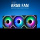 Gaming Cooling Fan - Redragon GC-F012 (3 pack)