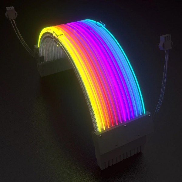 Gaming Αξεσουάρ - Redragon GCP06 RGB Power Extension Cable - Gaming Peripherals