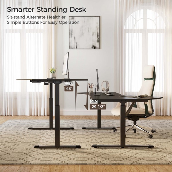 Γραφείο - Eureka Ergonomic® ERK-EDI-FS-MSW 141.2x177.8x121.9 εκ.
