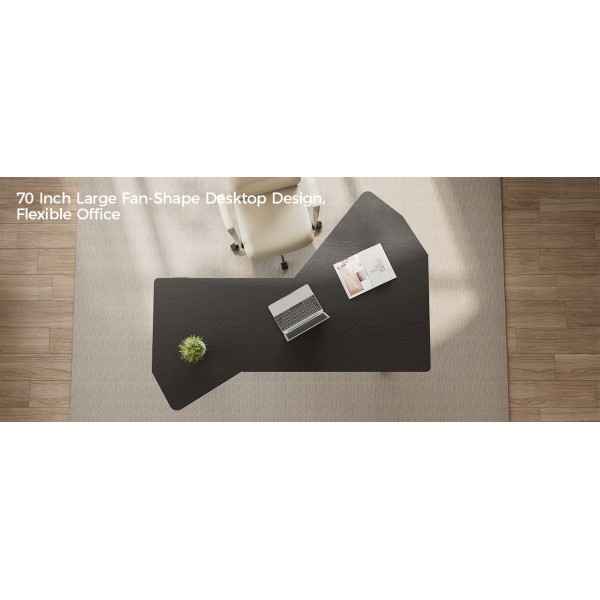 Γραφείο - Eureka Ergonomic® ERK-EDI-FS-MSW 141.2x177.8x121.9 εκ.