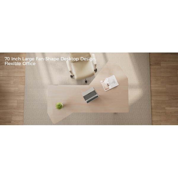 Γραφείο - Eureka Ergonomic® ERK-EDI-FS-MW 141.2x177.8x121.9 εκ.