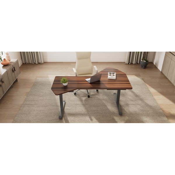 Γραφείο - Eureka Ergonomic® ERK-EDI-FS-WN 141.2x177.8x121.9 εκ.