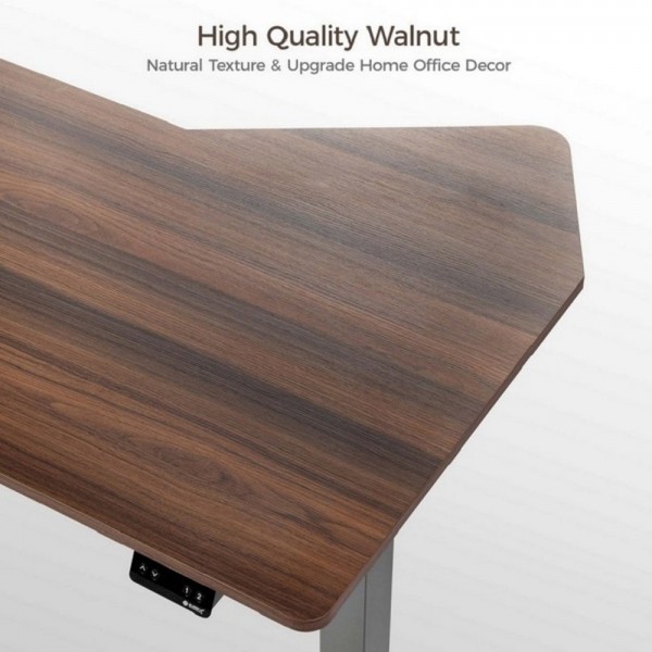 Γραφείο - Eureka Ergonomic® ERK-EDI-FS-WN 141.2x177.8x121.9 εκ. - 