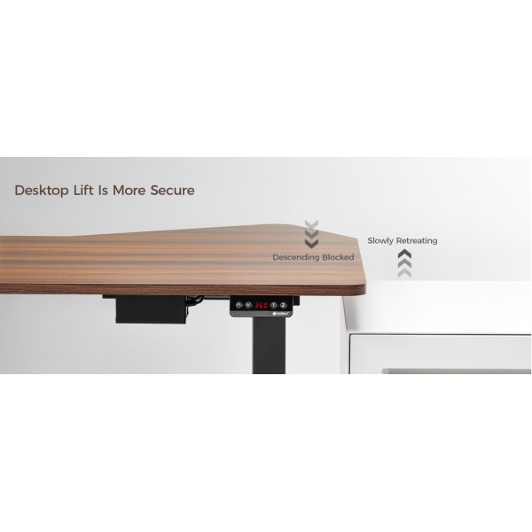 Γραφείο - Eureka Ergonomic® ERK-EDI-FS-WN 141.2x177.8x121.9 εκ.