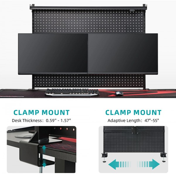 Pegboard Αξεσουάρ Γραφείων - Eureka Ergonomic ARPB-01B-US