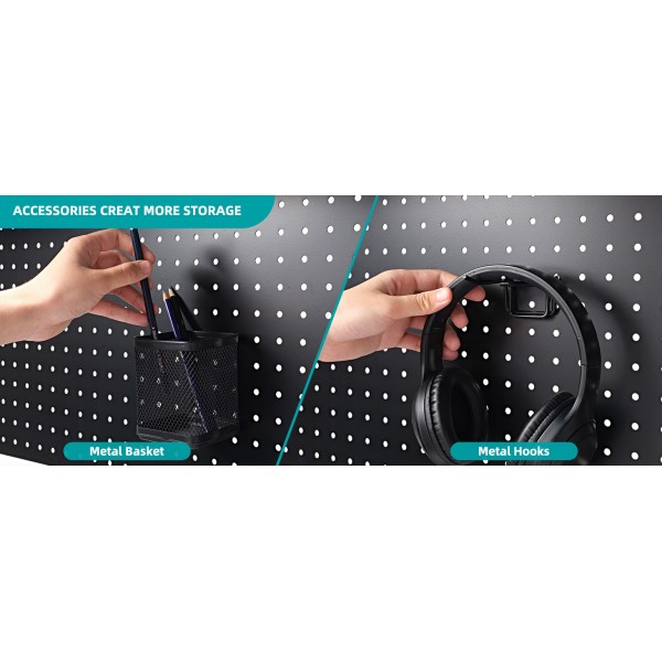 Pegboard Αξεσουάρ Γραφείων - Eureka Ergonomic ARPB-01B-US