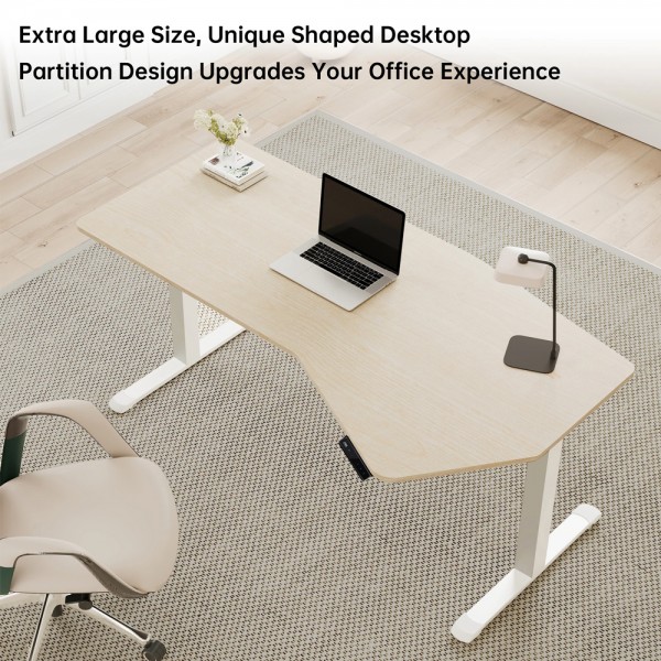 Γραφείο - Eureka Ergonomic® ERK-EDI-HTG-MW 177.8x96.52x75-122 εκ.