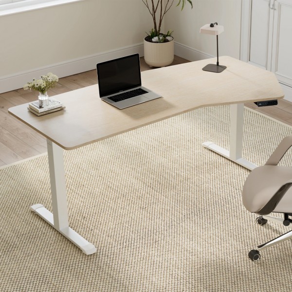 Γραφείο - Eureka Ergonomic® ERK-EDI-HTG-MW 177.8x96.52x75-122 εκ.