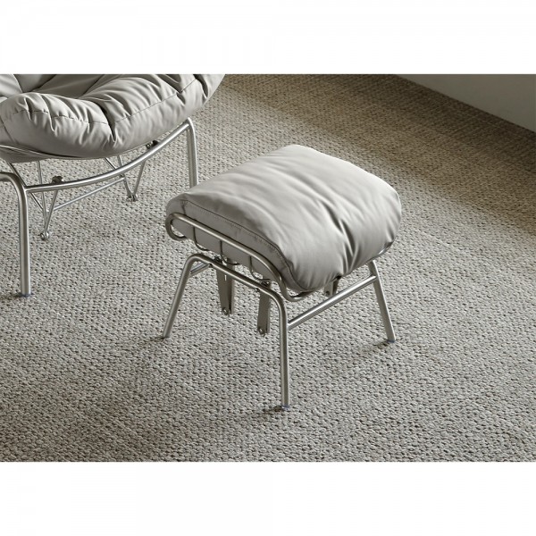 Κουνιστή Πολυθρόνα Liam με Πουφ - Eureka Ergonomic® ERK-LS02-GY - Gaming Chairs & Desks