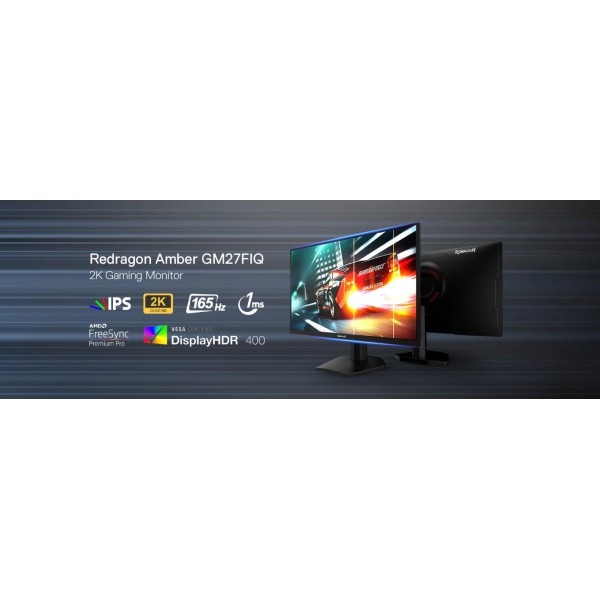 Gaming Monitor - Redragon GM27X5QIPS 27" 180HZ IPS 2K