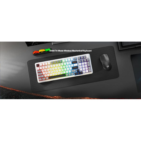 Gaming πληκτρολόγιο - Redragon K688WG-RGB-PRO