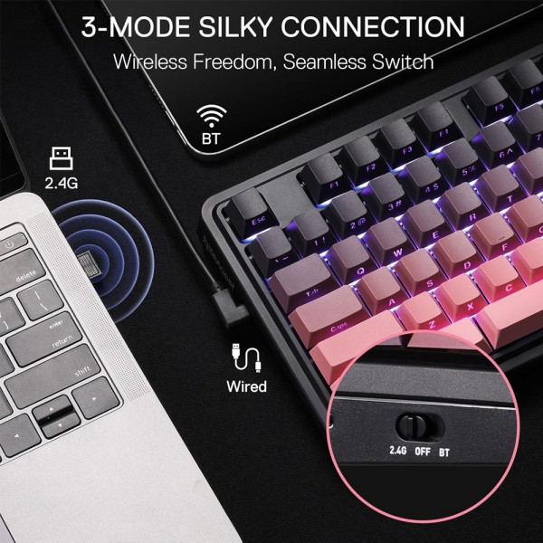 Gaming πληκτρολόγιο - Redragon K728SP-RGB-PRO