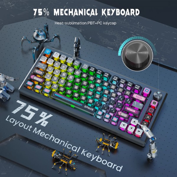 Gaming πληκτρολόγιο - Redragon K732MC-RGB-PRO
