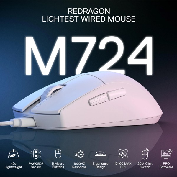 Gaming Ποντίκι - Redragon K1NG M724W