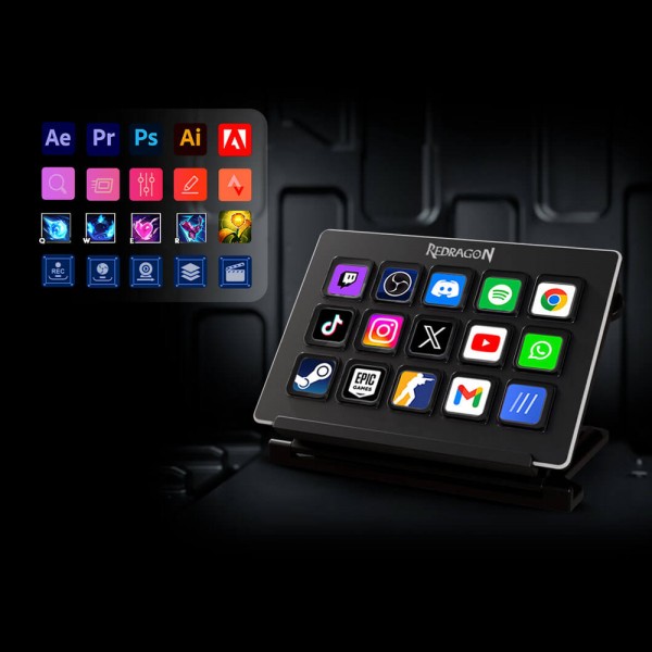 Stream Deck - Redragon SS-550 Stream Station