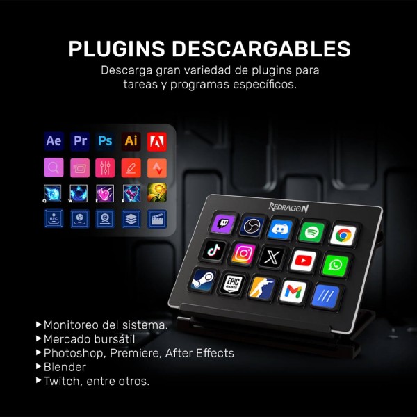 Stream Deck - Redragon SS-550 Stream Station