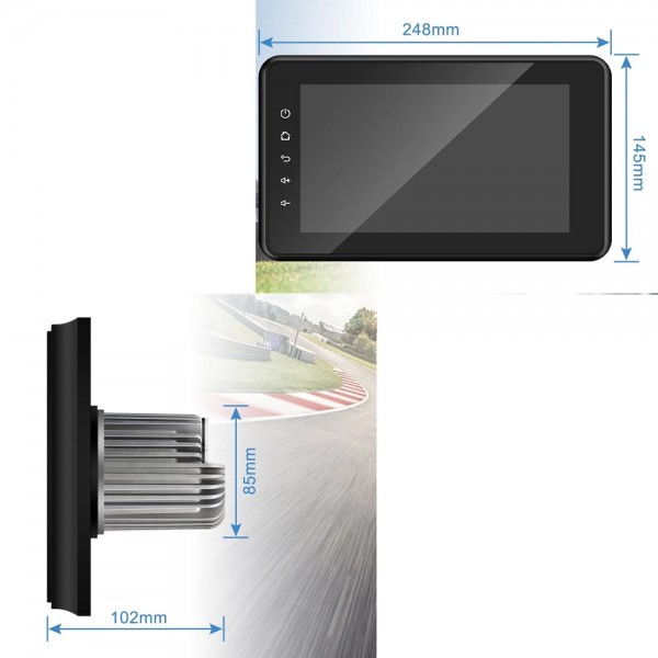 Πηγή Ήχου Marine - CARMEDIA CMMA 20 PRO 8″ MARINE SOURCE UNIT | Πηγές Ήχου | Marine - Moto Audio |