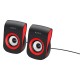 Havit - SK599 (BLACK - RED) | Ηχεία 2.0 | Smart Audio |