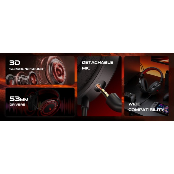 Gaming Ακουστικά - Redragon H541 | Gaming Ακουστικά | Gaming Peripherals |