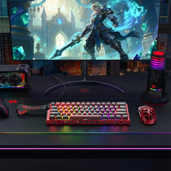 Gaming πληκτρολόγιο - Redragon VENOM K753 HE Rapid Trigger 8K | Gaming Πληκτρολογία | Gaming Peripherals |