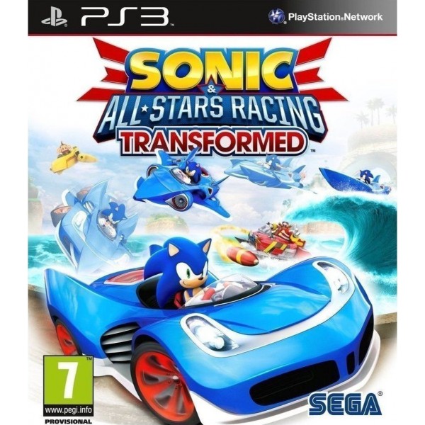 SONIC ALL-STARS RACING TRANSFORMED PS3 - 