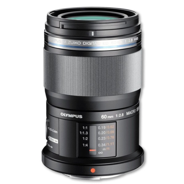 Olympus 60mm 1:2.8 MACRO BLACK M.ZUIKO DIGITAL (EM-M6028) Lense Micro FT - Olympus