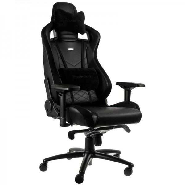 noblechairs EPIC Gaming Chair Breathable, 4D armrests, 60mm casters - black - Καρέκλες Gaming