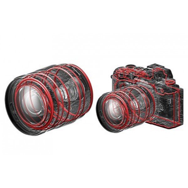 M.Zuiko Digital ED 12-45mm F4.0 PRO incl. Lens hood & Wrapping cloth / EZ-M1245PRO -  OM