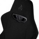 Nitro Concepts S300 Gaming Chair - Quality Fabric & Cold Foam - Stealth Black