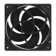 Arctic P12 (black/black) - Pressure-optimised 120 mm Fan Arctic P12 (black/black) - Pressure-optimised 120 mm Fan