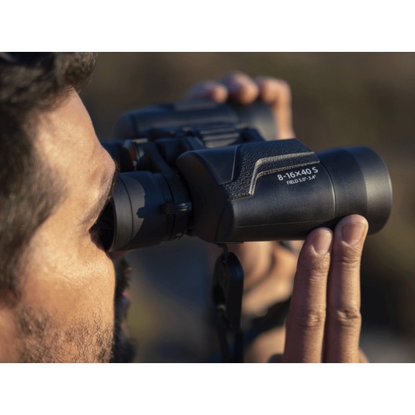 Olympus Binoculars 8-16x40 S incl. Case & Strap