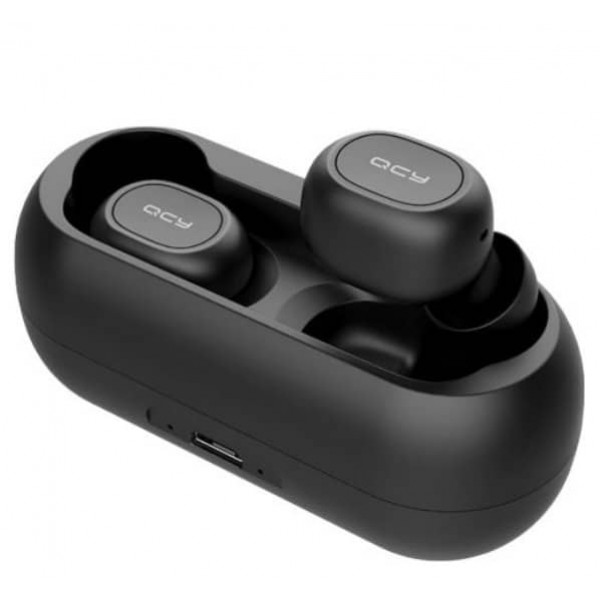 QCY T1C TWS True Wireless Earbuds 5.0 Bluetooth Headphones 4hrs 6mm 380mAh - Mobile