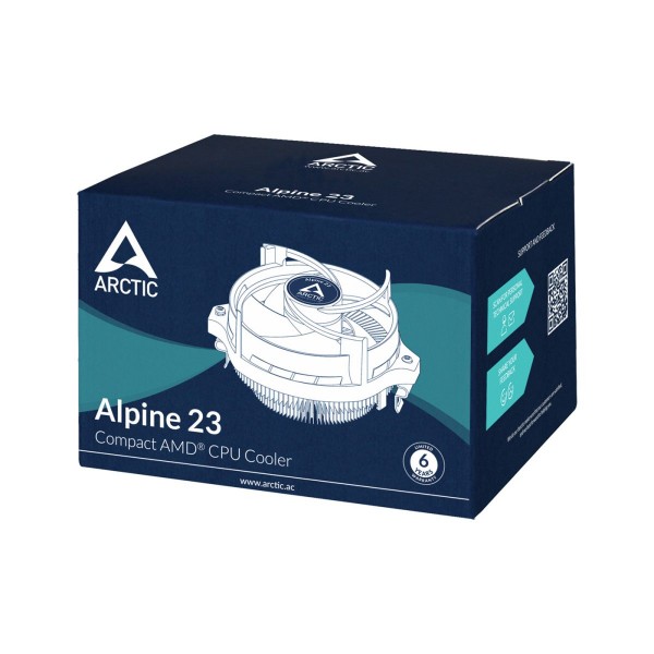 Arctic Alpine 23 - 95W CPU Cooler for AMD socket AM4