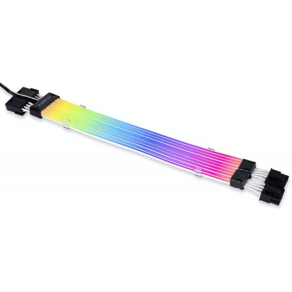 Lian Li STRIMER Plus V2 - 8 PC Cable - 108 LED Extension cable for 8 Pin (no controller) - Computer Lighting