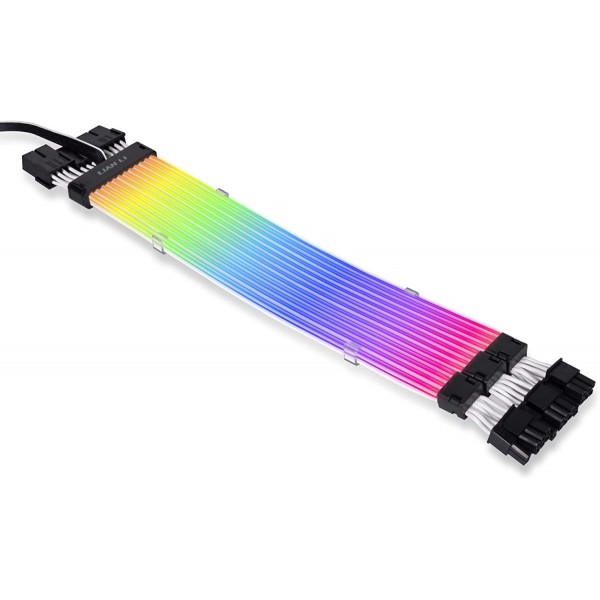 Lian Li STRIMER Plus V2 - 3X8 PC Cable - 162 LED Extension cable for 3X8 pin VGA (no controller) - LIAN LI