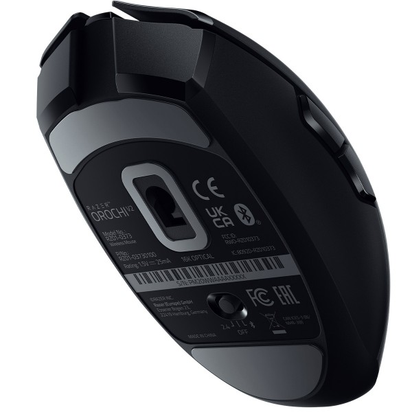 Razer OROCHI V2 Black Ultra Lightweight - Dual Wireless - 5G 18K DPI - 950hrs Battery - Razer