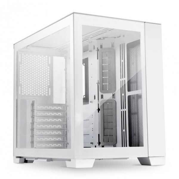 Lian Li PC-O11 Dynamic MINI Snow White - ATX / M-ATX / mini-ITX Steel Midi Tower Case Tempered Glass - LIAN LI